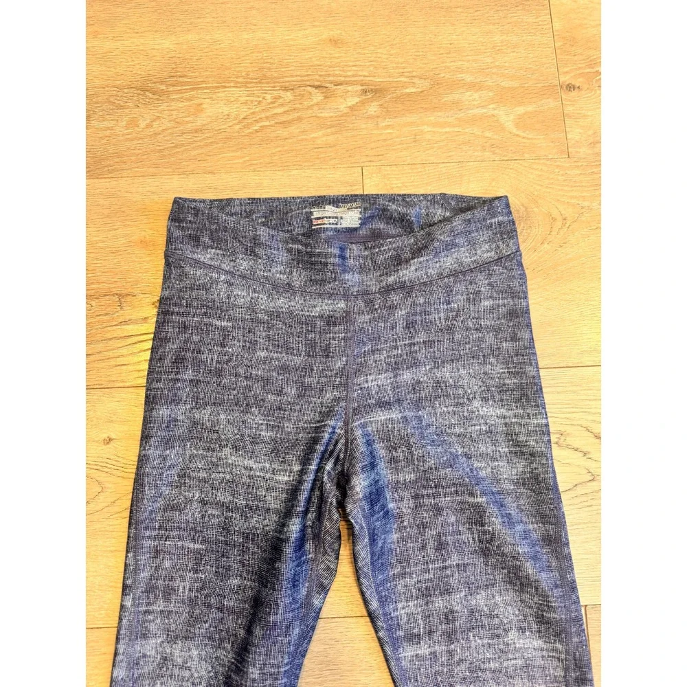 Under Armour Compression Leggings Capris Blue Workout Pants Womens‎ Medium M